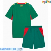 Camisa de time de futebol Senegal Replicas 2º Equipamento Infantil Mundo 2026 Manga Curta (+ Calças curtas)